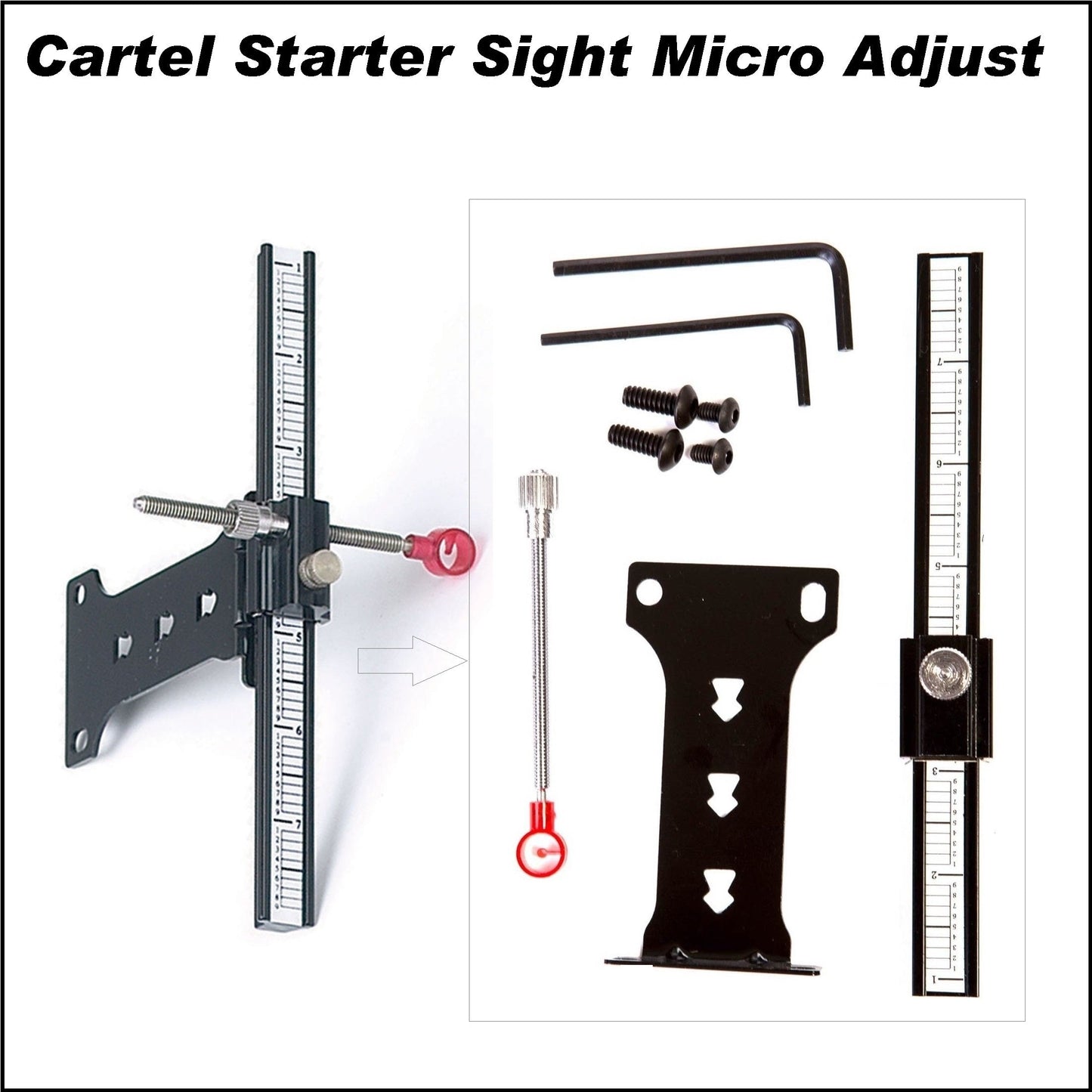 Cheep recurve sight