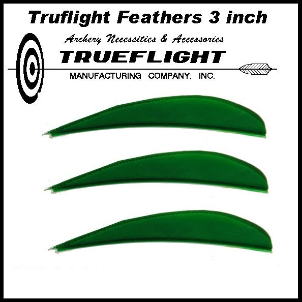 Truflight 3 inch Parabolic Feathers 25pk