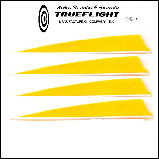 Truflight 5 Inch shield Cut Feathers 25pk