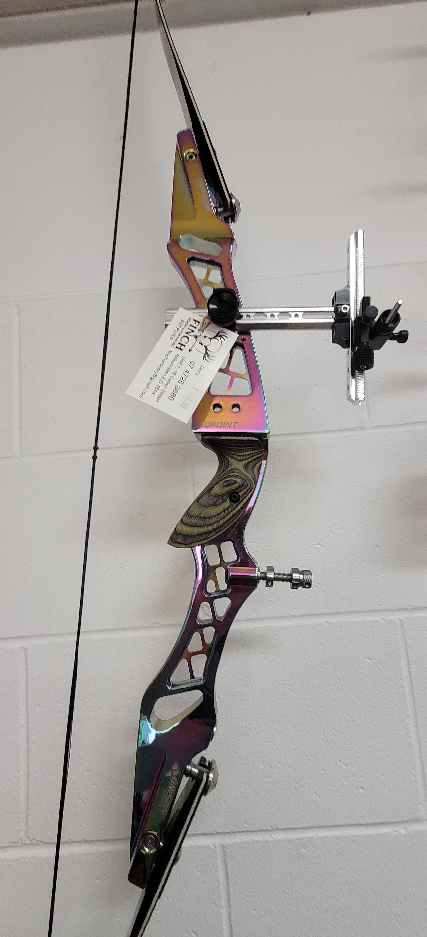Topoint Recurve bow and bag (Used in good condition)