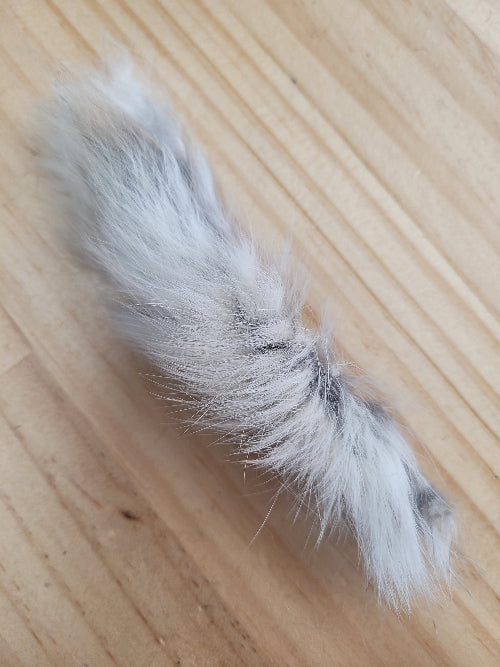 String silencer - Rabbit fur