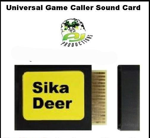 Game Caller Sika Deer Sound Card