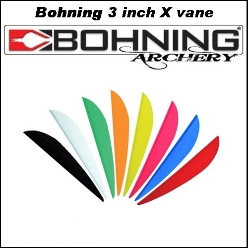 Bohning X Vanes 3.5 Inch 100pk