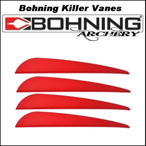 Bohning Bronko 4 inch Vanes 25pk
