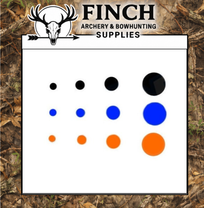 Shrewd Dot Kit With orange blue black dots