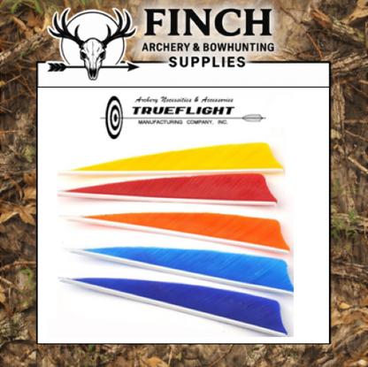 Truflight 5 Inch shield Cut Feathers 25pk