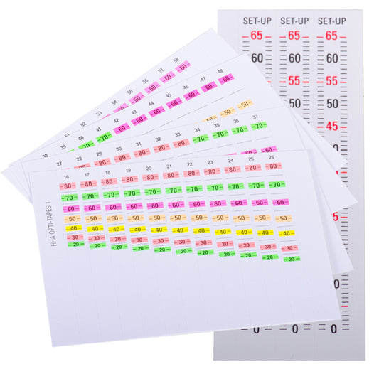 HHA Sights Tapes for the Optimizer Lite/Tetra LT Single Pin sight