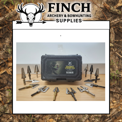 Broadhead storage case.(broadheads not included).
