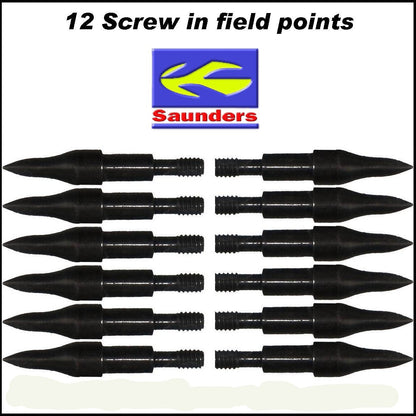 Saunders 11/32 Field Points 12pk