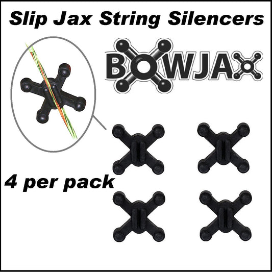 Bowjax Slip Jax 4 Pack string silencers