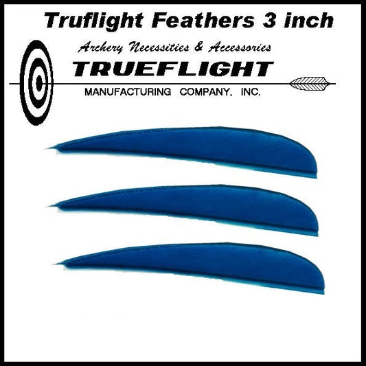 Truflight 3 inch Parabolic Feathers 25pk