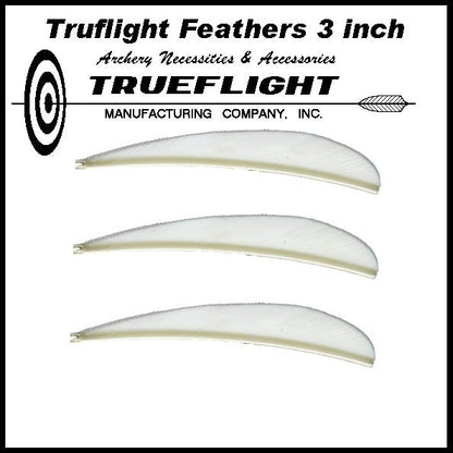 Truflight 3 inch Parabolic Feathers 25pk