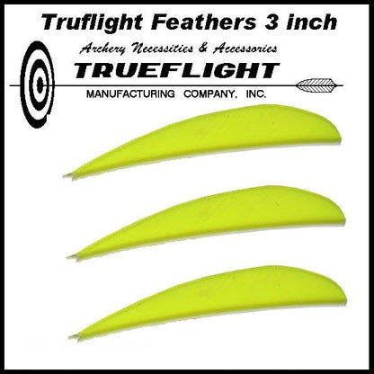Truflight 3 inch Parabolic Feathers 25pk