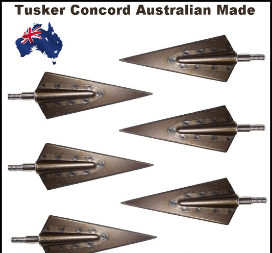 Tusker 190grn Concord Screw on broadhead 6 pack