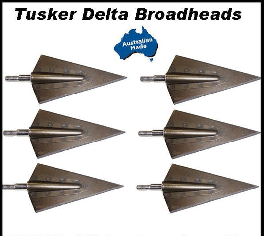 Tusker Delta Screw on 195grains 6 pack