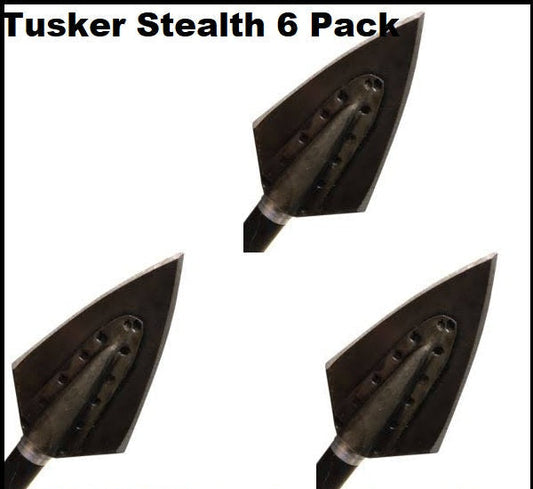 Tusker Stealth broadheads 6 pack