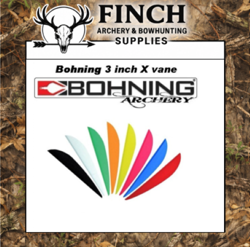 Bohning X Vanes 3.5 Inch 100pk