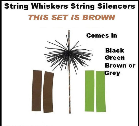compound bow string whiskers