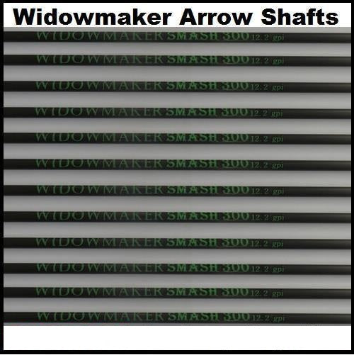 Widowmaker smash arrow shafts in stock with a full range