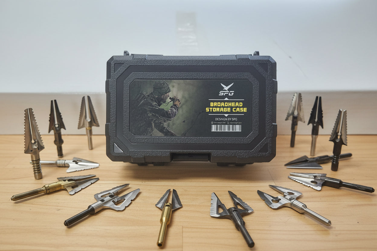 Broadhead storage case.
