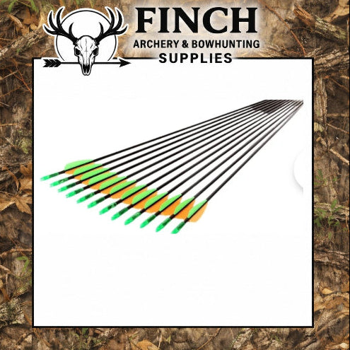 Headhunter Youth X7 Fiberglass Arrows  1/2 Doz